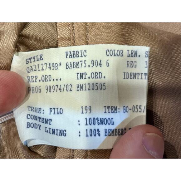 Brooks Brothers Made in Italy Houndstooth Tweed Wool 2Btn Blazer Jacket Sz. 39R - Picture 9 of 16